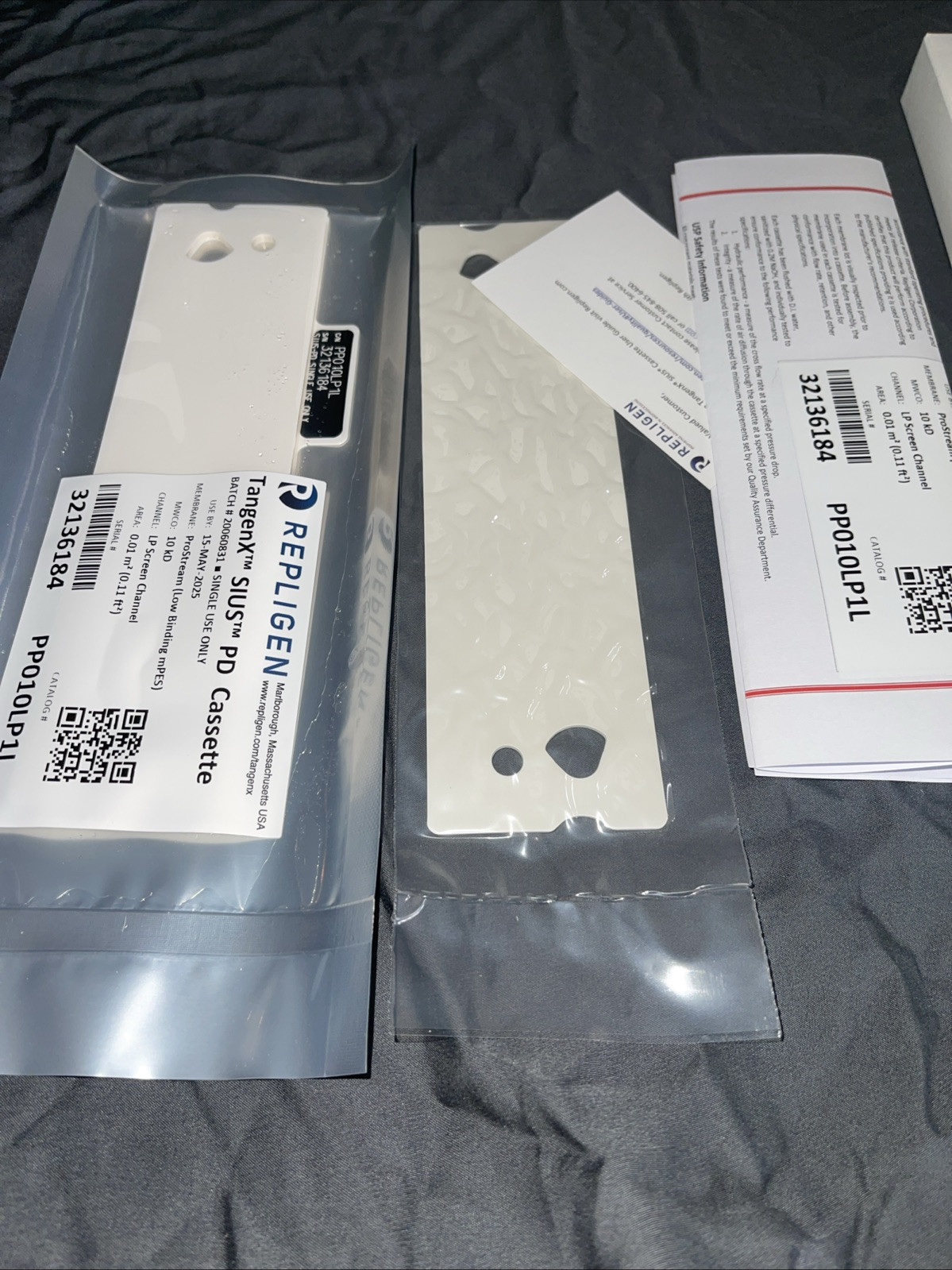 Repligen PP010LP1L TangenX SIUS PD Cassette with Prostream 10kD L 5/15/25