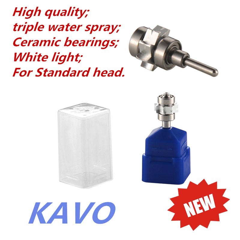 Ceramic Cartridge Bearing Turbine LED Dental Push Button Handpiece Hot