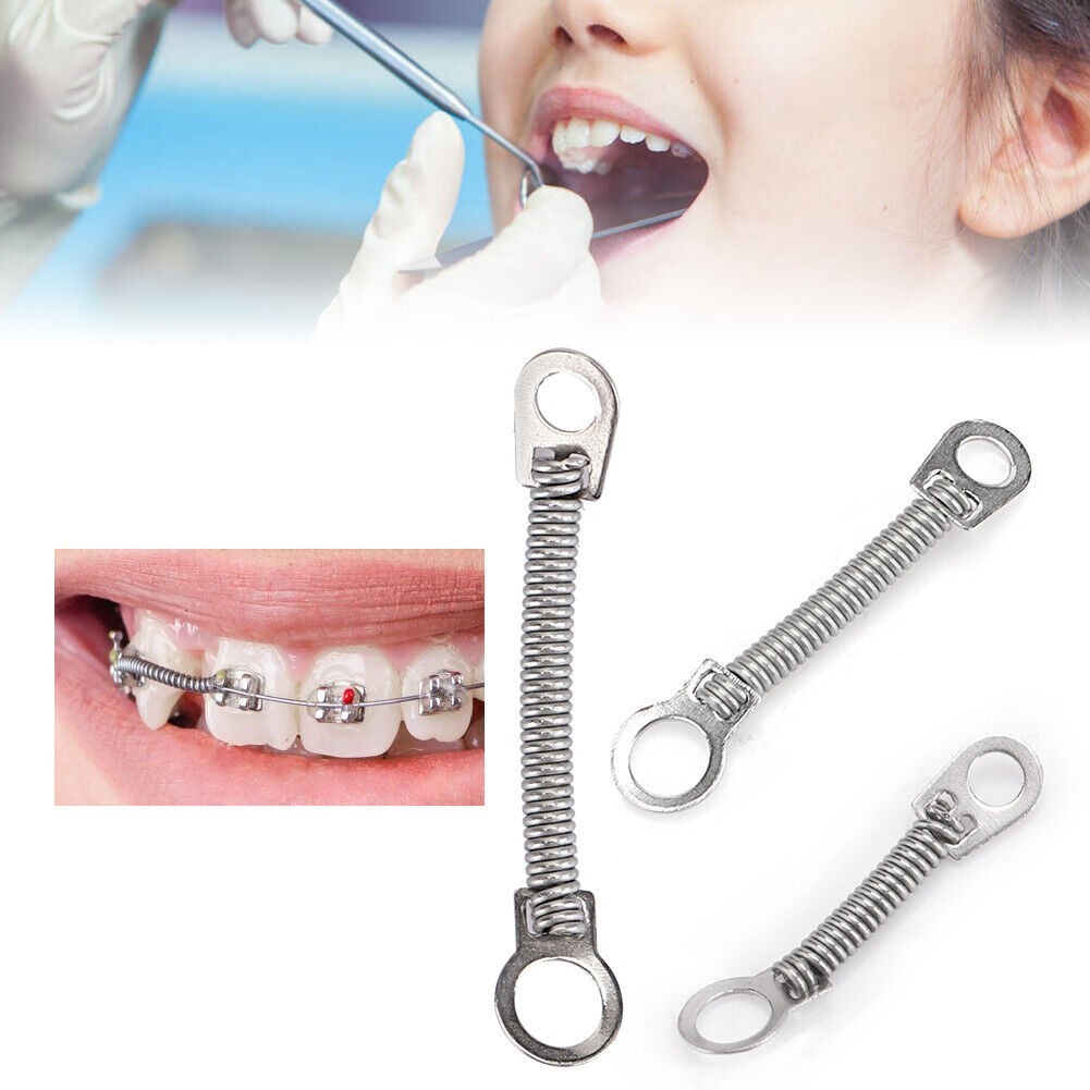 16 Sizes Dental Orthodontic Closed Coil Spring NITI Alloy Arch Wire 6/9/12/15mm