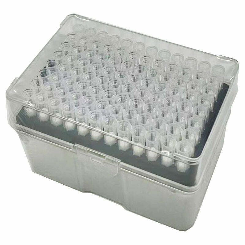 Azzota® FILTERED STERILE PIPETTE TIPS, 1000UL, STERILE, CLEAR, 96/rack, 960 TIPS