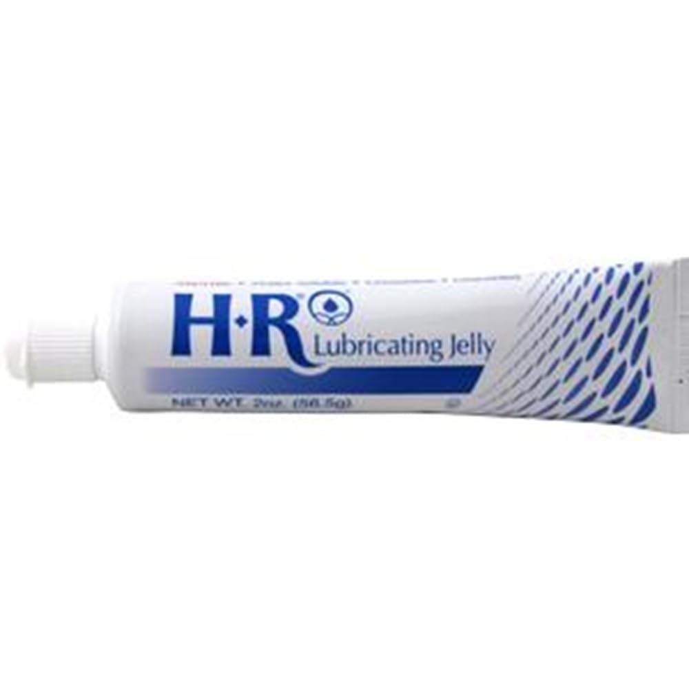 HR Lubricating Jelly 2 oz. Flip Top Tube 1 Count (Pack of 1)