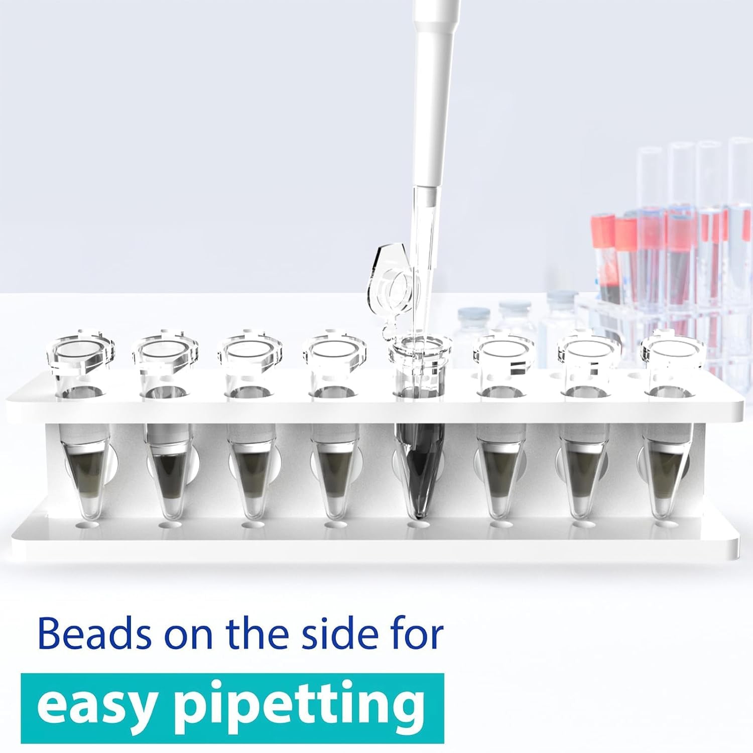 Magnetic rack separator 1.5mL Eppendorf tubes for DNA, RNA, purification