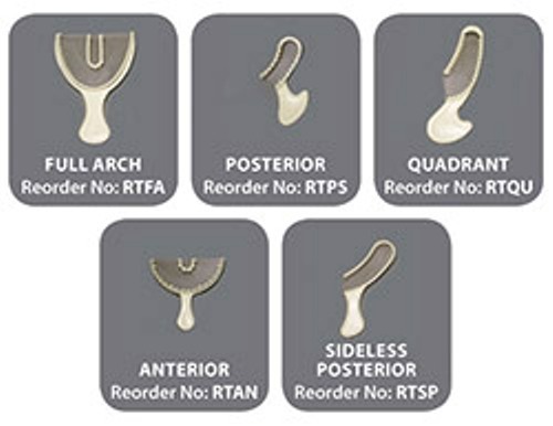 Safe Dent Dental Bite Registration Trays FULL ARCH 30 PCS # RTFA – Safedent