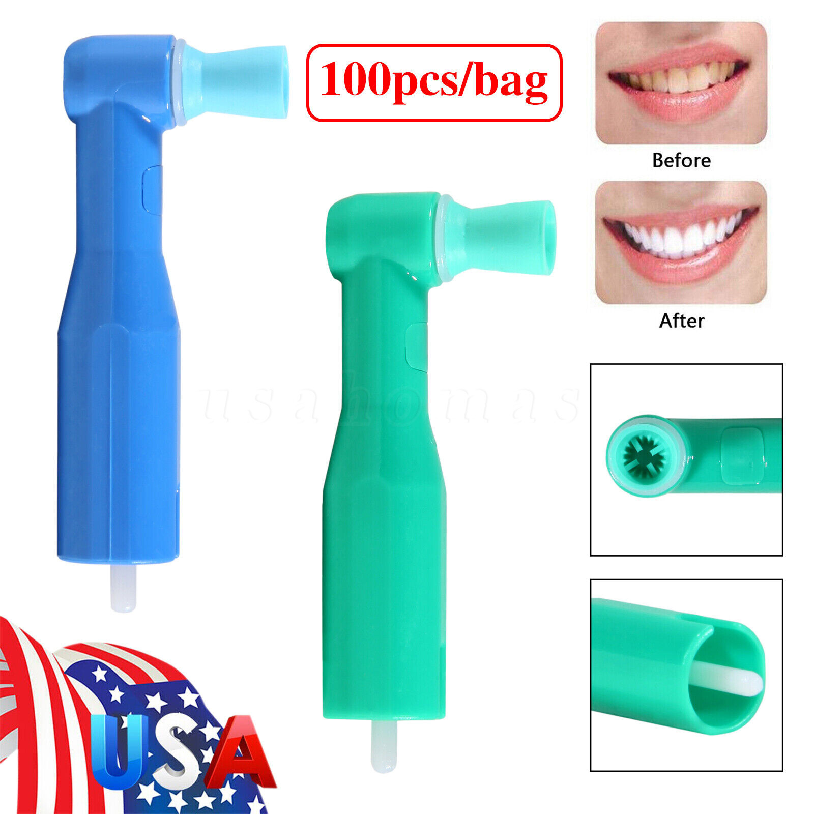 Prophy Angles Cups 100 500/pk Top Quality Dental Disposable Prophy Angle