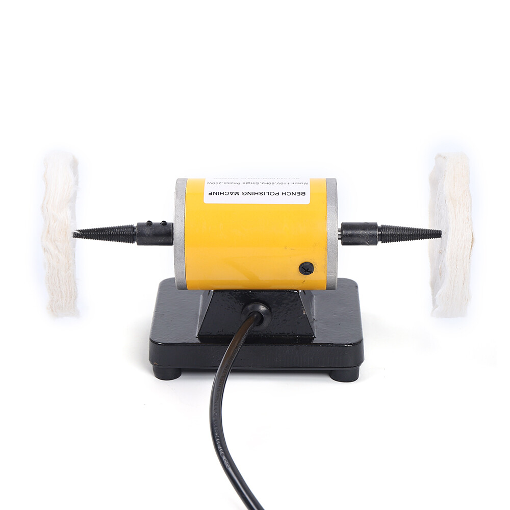 110V Lathe Buffing For Jewelry Dental Mini Polishers Polishing Machine Grinders