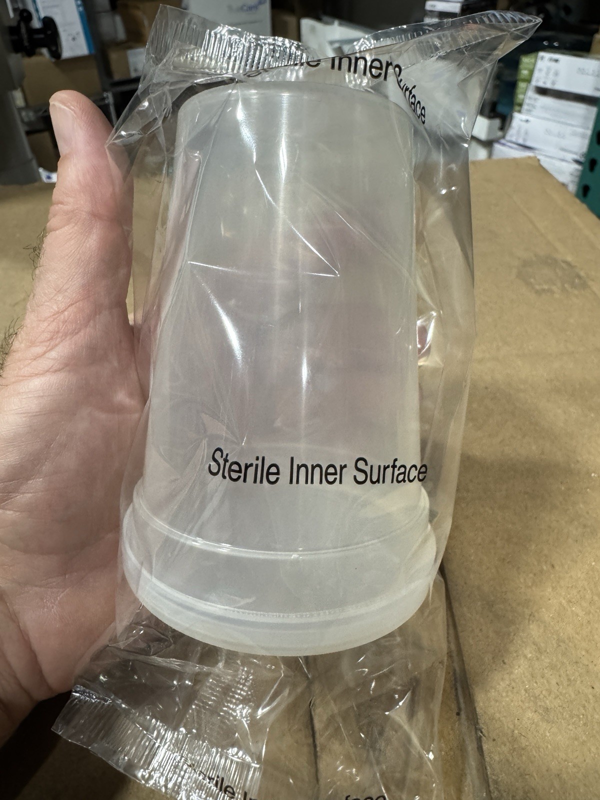 8oz Sterile Specimen Container With Snap Cap, 100/Box, Medegen #01068, USA Made!