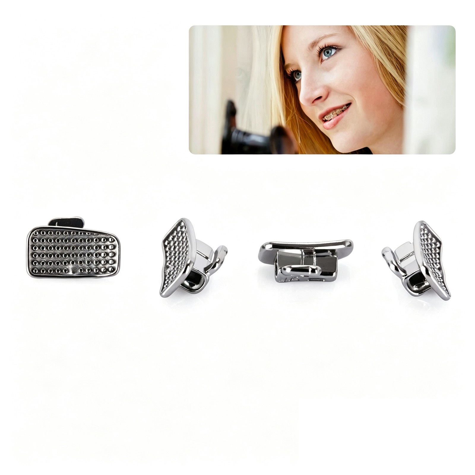 MacDent Dental Orthodontic Buccal Tubes 1st 2nd Molar Tube Roth MBT 022 Bondable