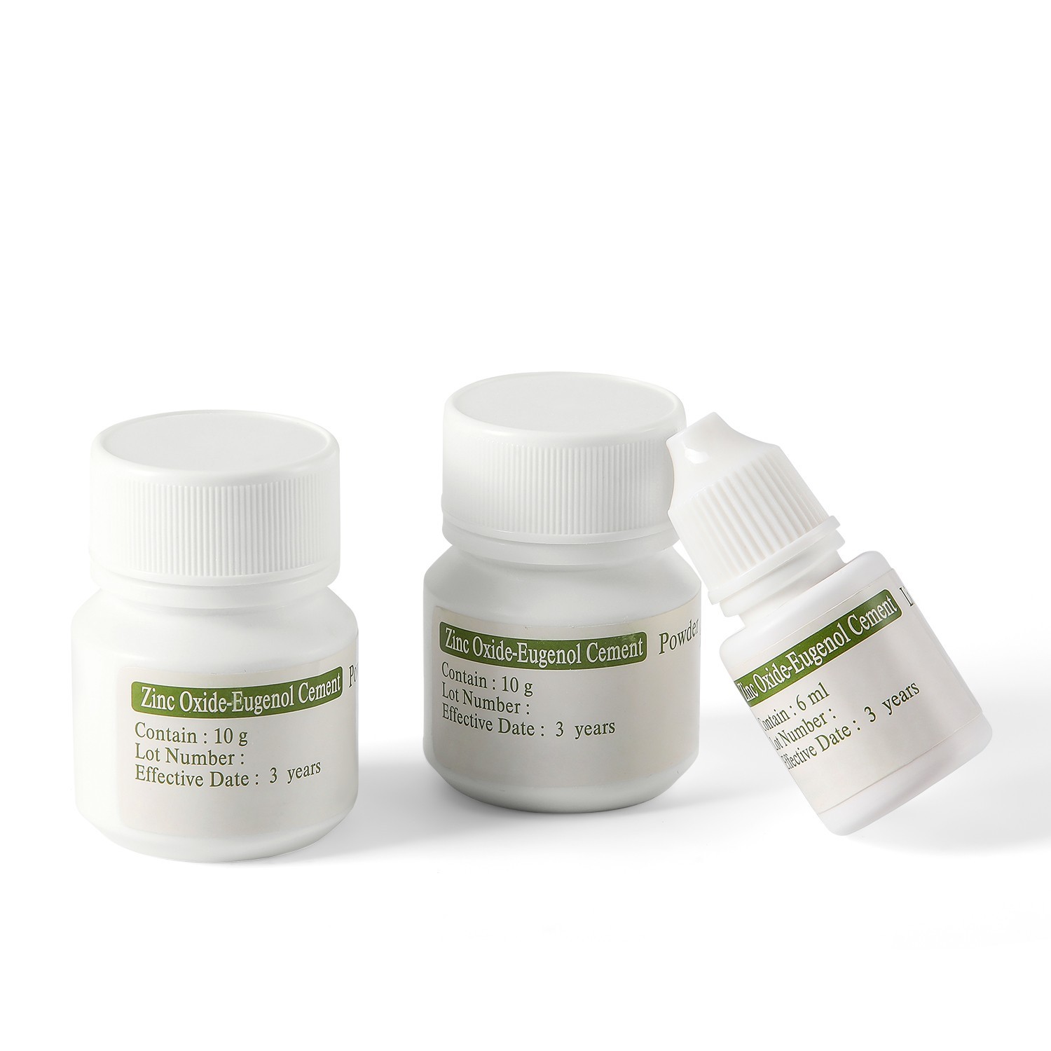 AZDENT Dental Zinc Oxide Eugenol Cement Kit For Temporary Crowns&Bridges Filling