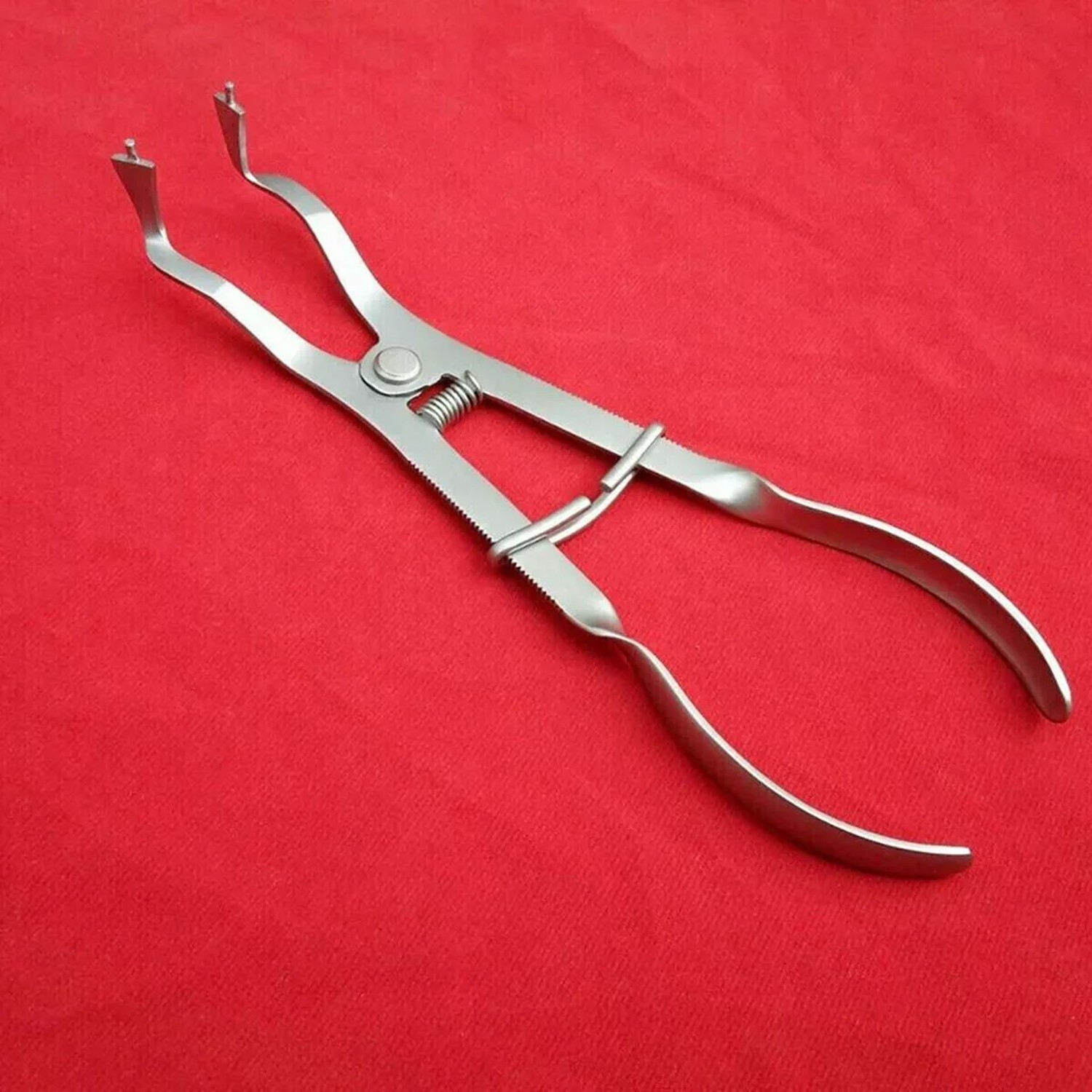 Rubber Dam Kit Set of 18 PCS Starter with Frame Punch Clamps Dental Instruments
