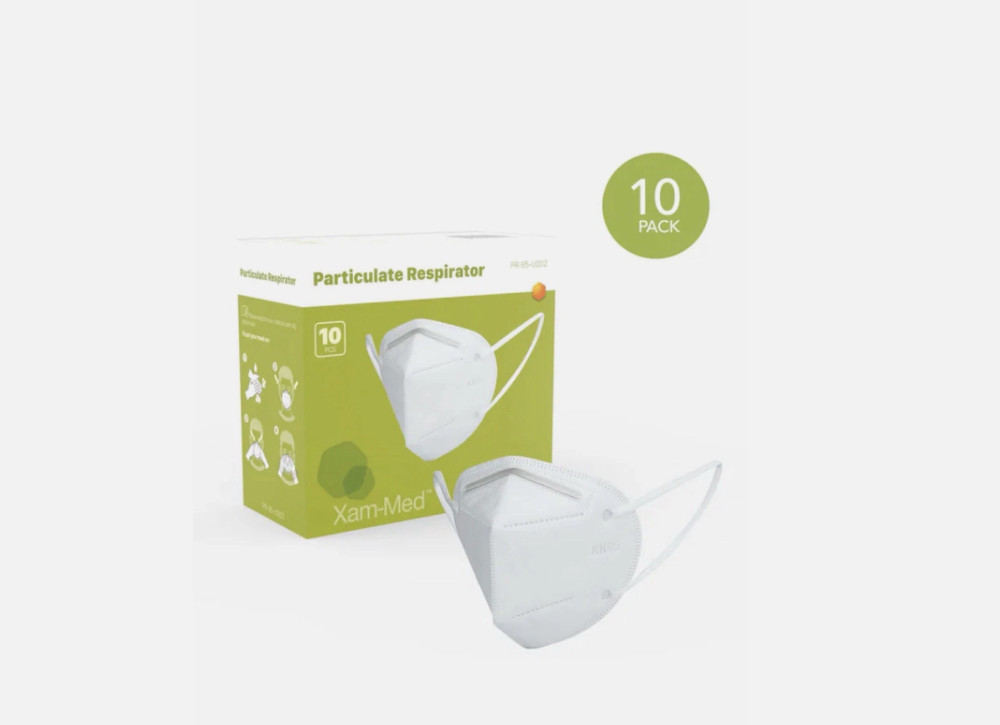 30 Xam-Med Disposable PR-95-U002 / KN95-01-01 Particulate Masks PFE ≥ 95%-3 PACK