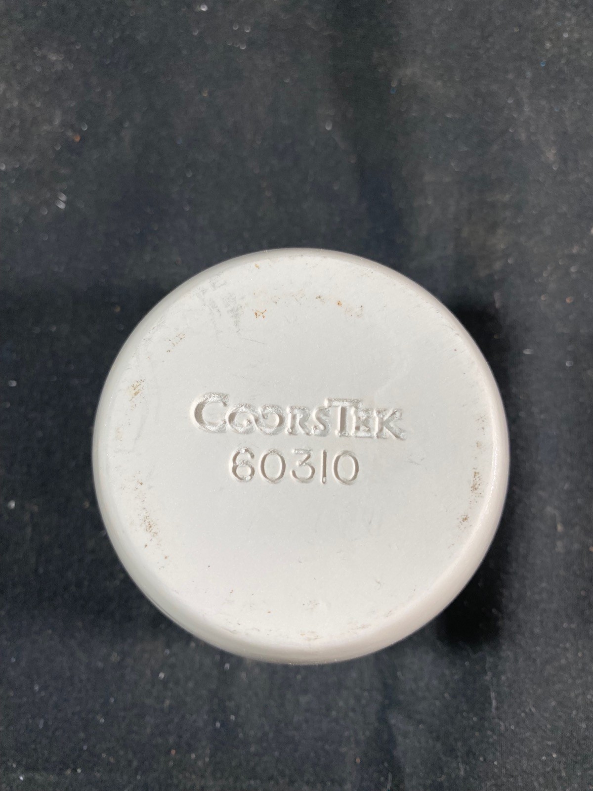 COORS COORSTEK 50mL Glazed Porcelain Mortar 114mm Pestle Set 60310/60311