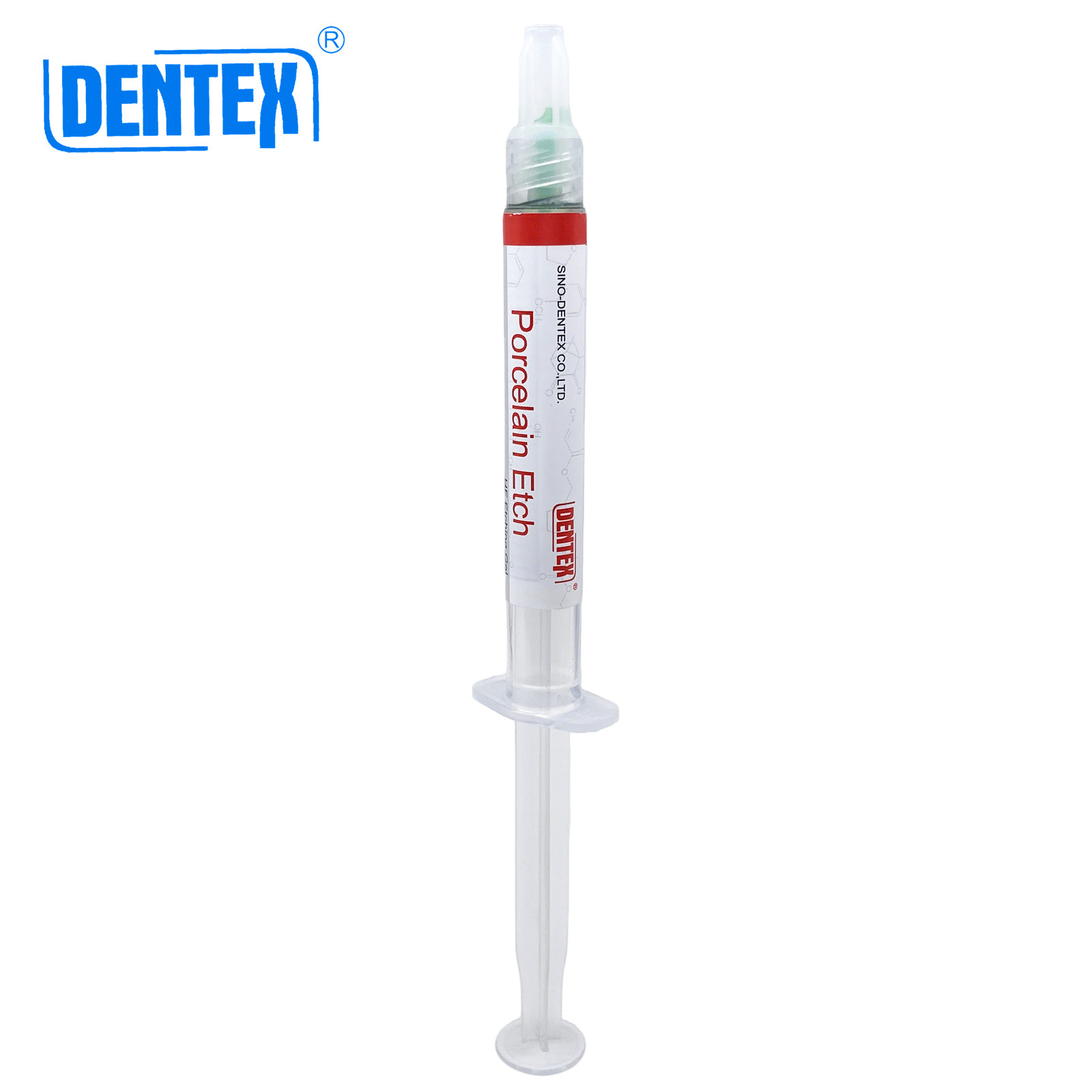Dentex Dental Etch Porcelain Etch Gel 9.5% Hy drofluoric Acid Etchant 2.5ml
