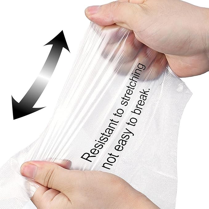 400 Count Disposable Poly Plastic Gloves for Cooking, Food Prep and Food Service