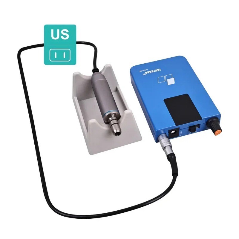 Portable Dental Brushless Micromotor Rechargeable E-Type Grinding Polishing New