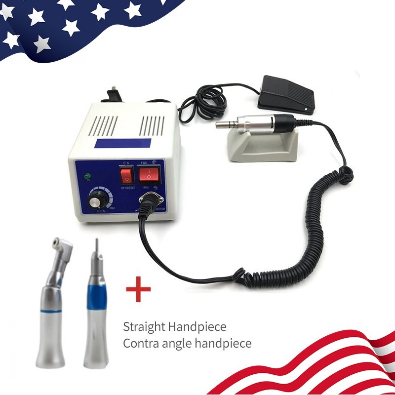Dental Lab Marathon Electric Micromotor Polishing Unit + 35K rpm Motor 1 Set