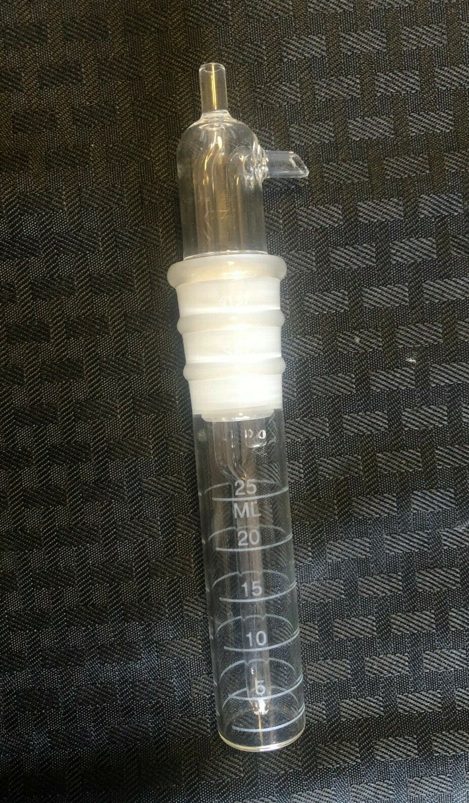 SKC 25ml Midget Impinger 225-36-4 With Spill Resistant Nozzle 24/40 #4157 Chip
