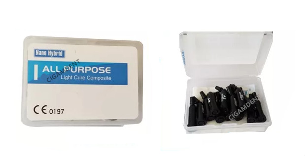 Dental Composite Capsules A1 A2 A3 B1 Light Cure Compules Unidose Fit TPH3 Kerr