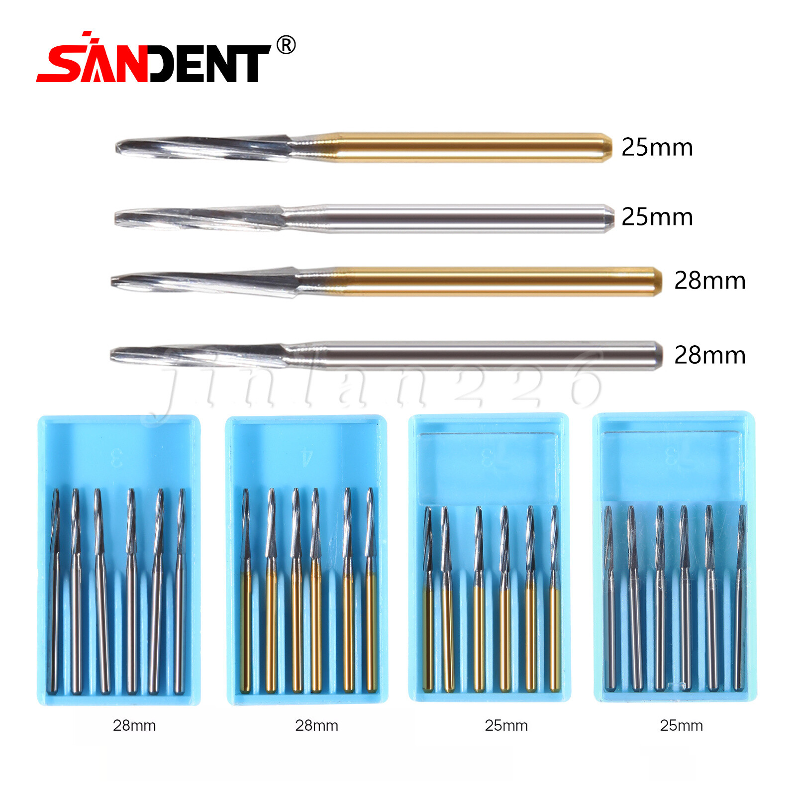 Carbide Bur Friction Grip 100pk Dental, Made In China FG Bur all sizes 557, 330