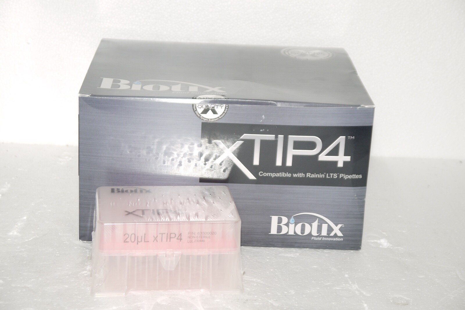 Biotix 63300020 20uL Low Retention Racked Pipette Tips EXP 03-2026 480pcs New