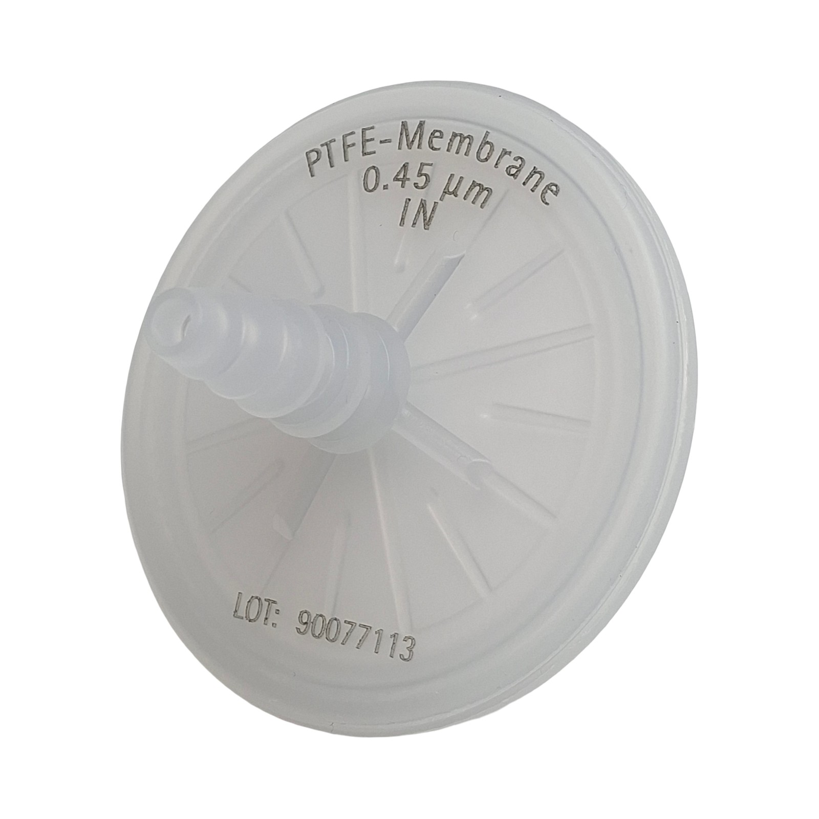 Lot of 10 Cole-Parmer UX-02915-30 PTFE Syringe Filter Non-Sterile, 0.45µm, ø50mm