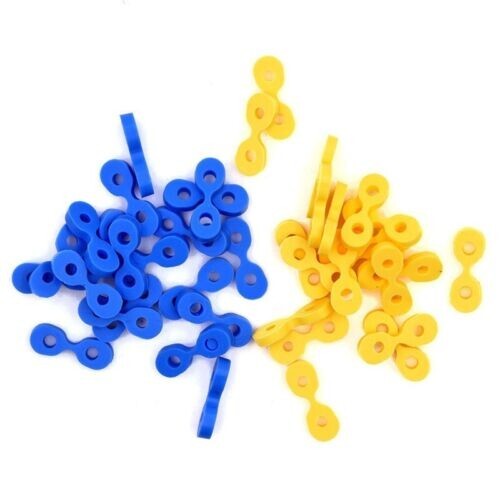 80Pc Dental Elastic Rubber Fixing Wedges Matrix Matrices Dam Composite Soft Hard