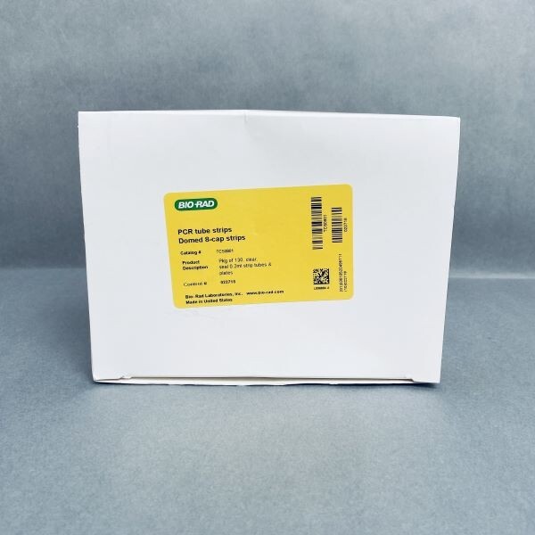 Bio-Rad 8 Cap Strip Dome Cap for 0.2 ml Tubes Total of 130 Strips
