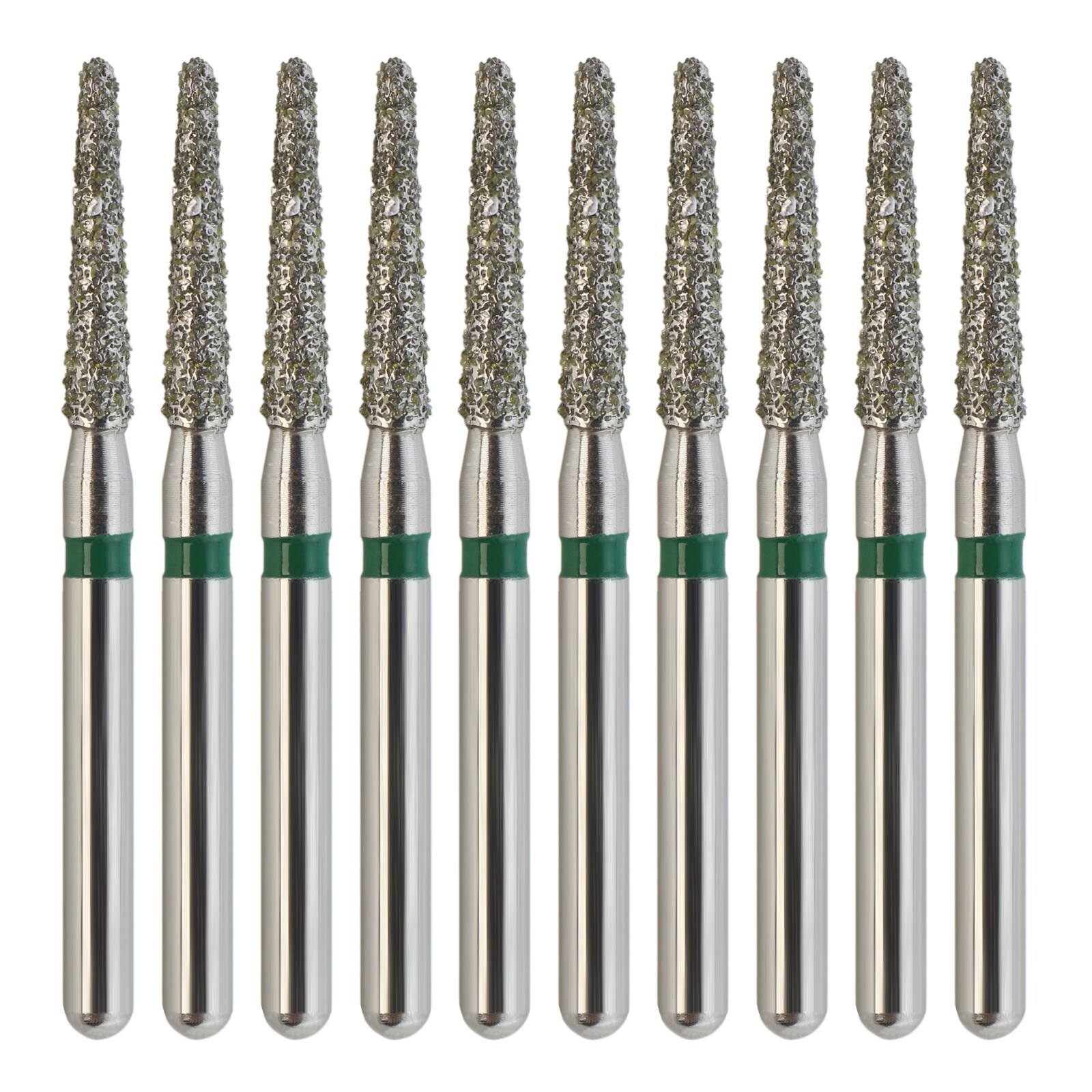 Diamond Burs Dental Round End Taper Bur 856/016C Coarse Grit FG For High Speed