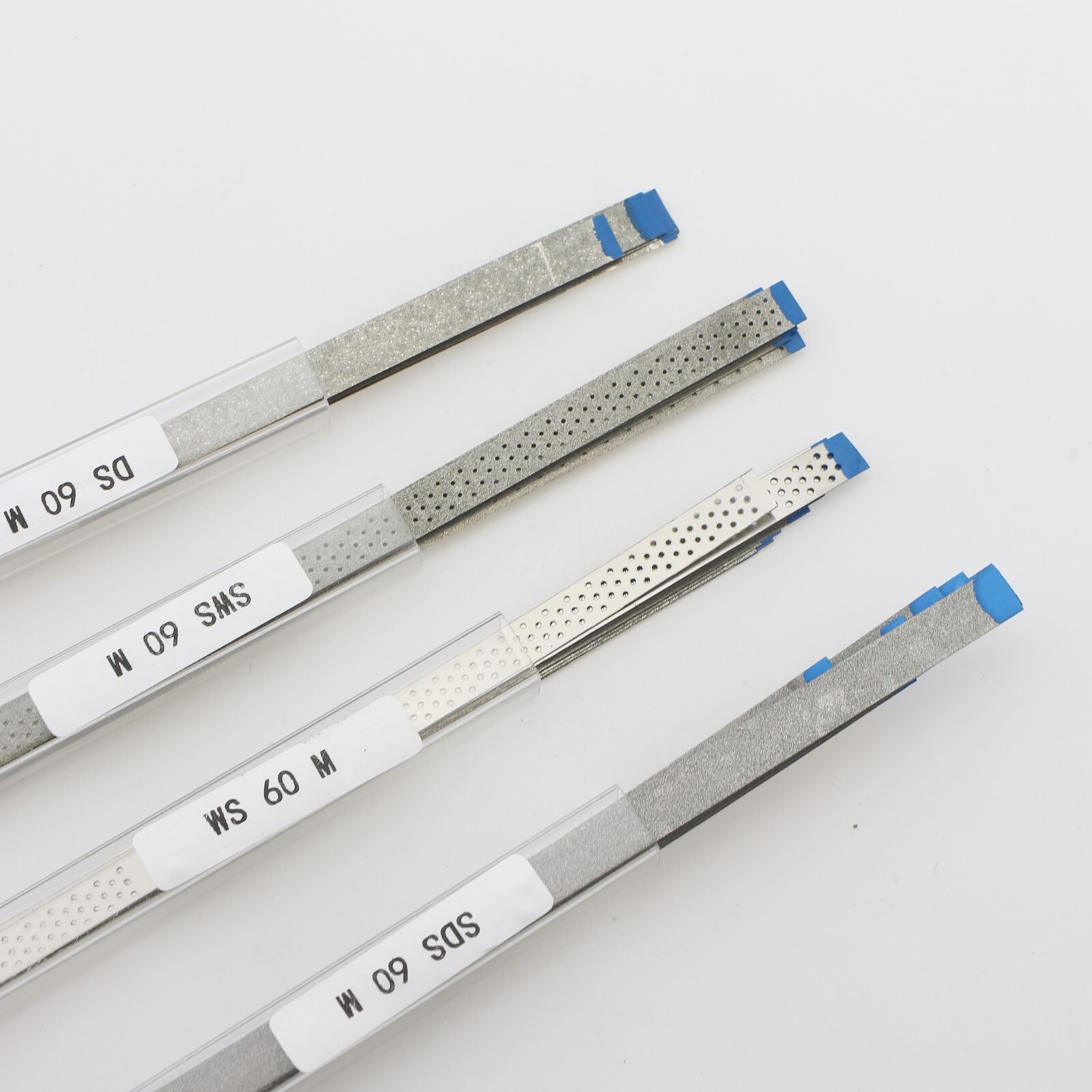 Dental Diamond Finishing Strips Perforated Saw Blade IPR Fine Medium Extra Fine