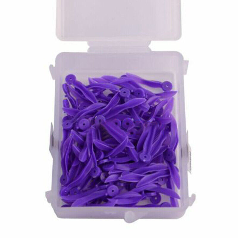 Dental Disposable Plastic Wedge with Holes 4 Colors XS/S/M/L 100Pcs