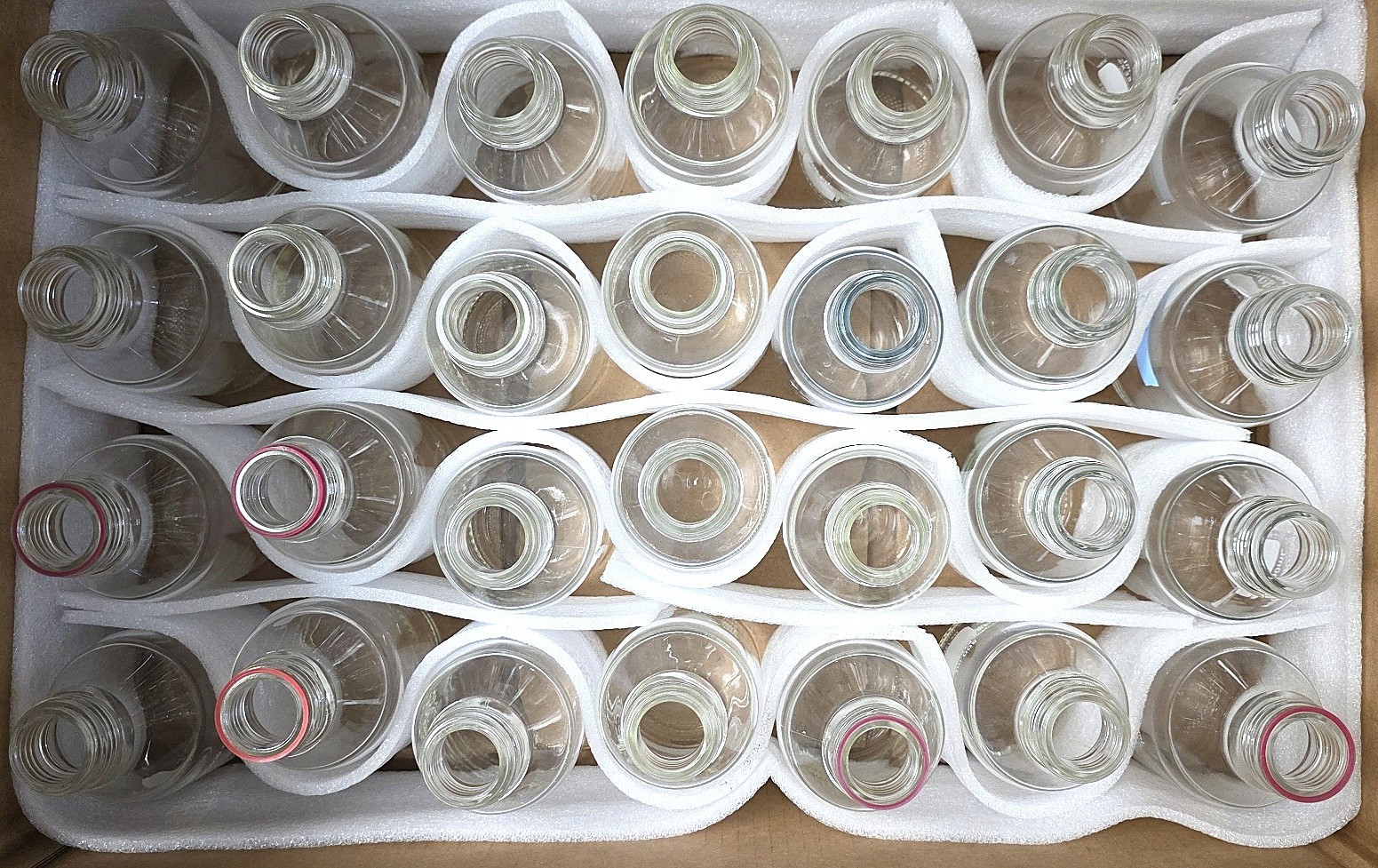 PYREX 1000mL Media Storage Bottles w/ GL45 Screw Cap 1395-1000 (28/cs)