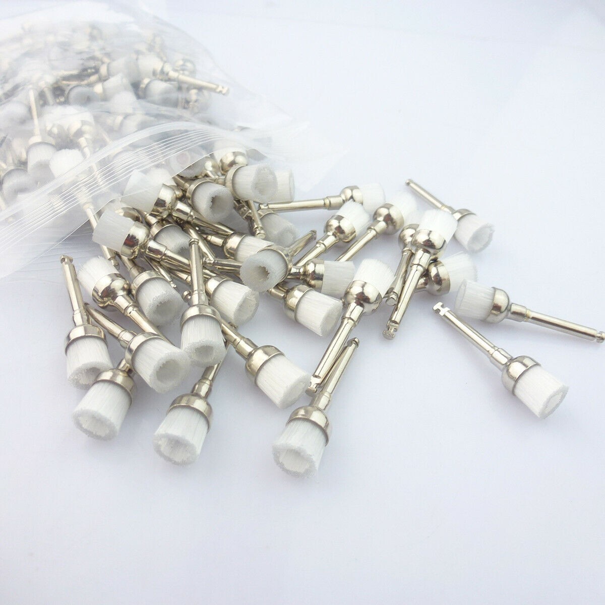 Housebrand Dental Disposable Prophy Nylon Brush 100pcs/box