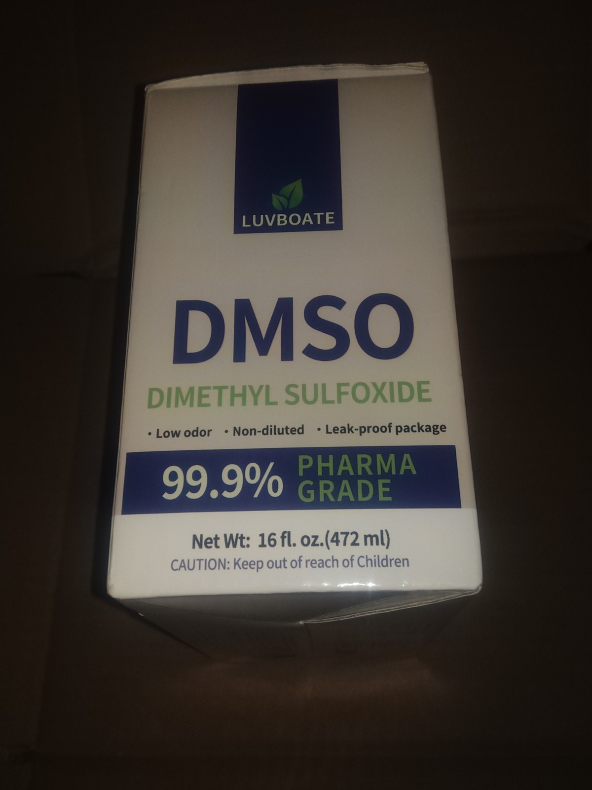 DMSO 99.9% Pharma Grade Pure Liquid Dimethyl Sulfoxide 16 fl.oz in Bottle