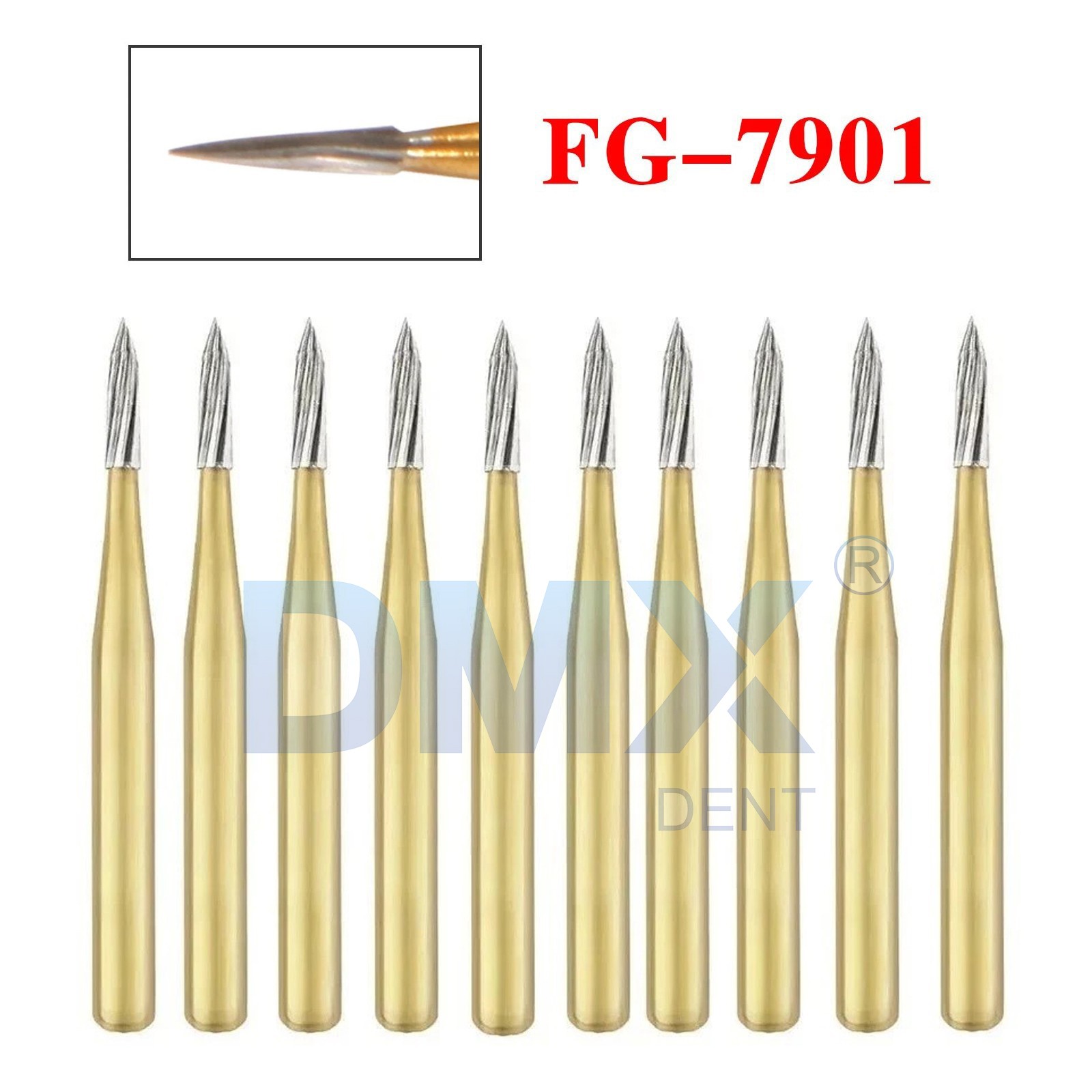 Dental Carbide Trimming & Finishing Burs FG7404/7406/7408/7901/7902/7903