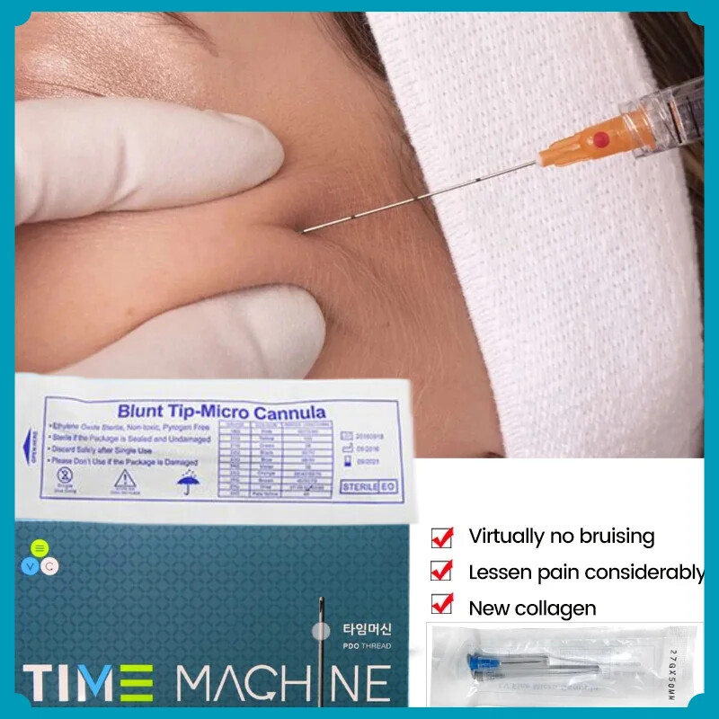 Disposable Sterile Puncture Blunt-tips 18-30G 25/50/70mm Cannula Fine Micro Lot