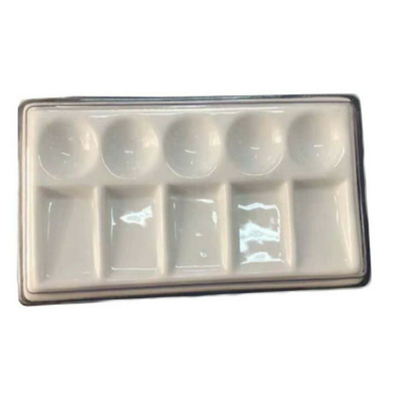 Dental Porcelain Mixing Watering Moisturizing plate Slot Ceramic Palette