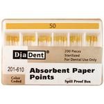 Diadent Diadent Paper Points No. 15-40 200/box