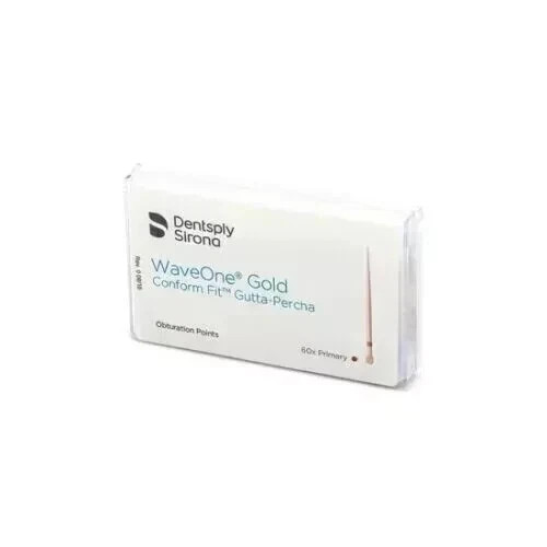 Dentsply WaveOne Gold Conform Fit Gutta Percha by Dentsply (All sizes) (60/pack