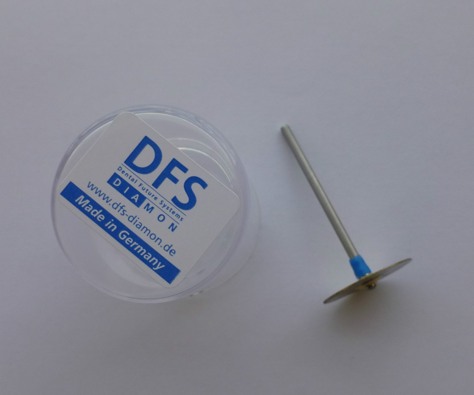 LOTx2 Dental Lab SIDIA Sintered Diamond Disc DFS Diamon 22 mm medium metal CoCr