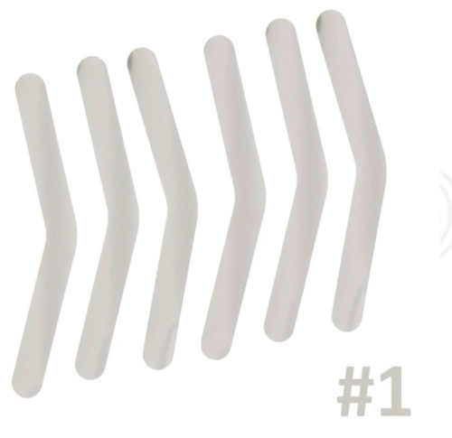 144pc Dental universal Matrix Bands Tofflemire Stainless Steel bands 0.015′ #1#2
