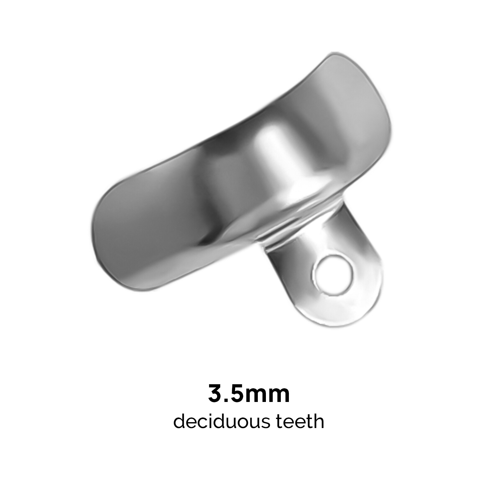 Dental Matrix Bands Ring Sectional Matrice Clamp Molar Matrices Refill 3.5-6.5mm