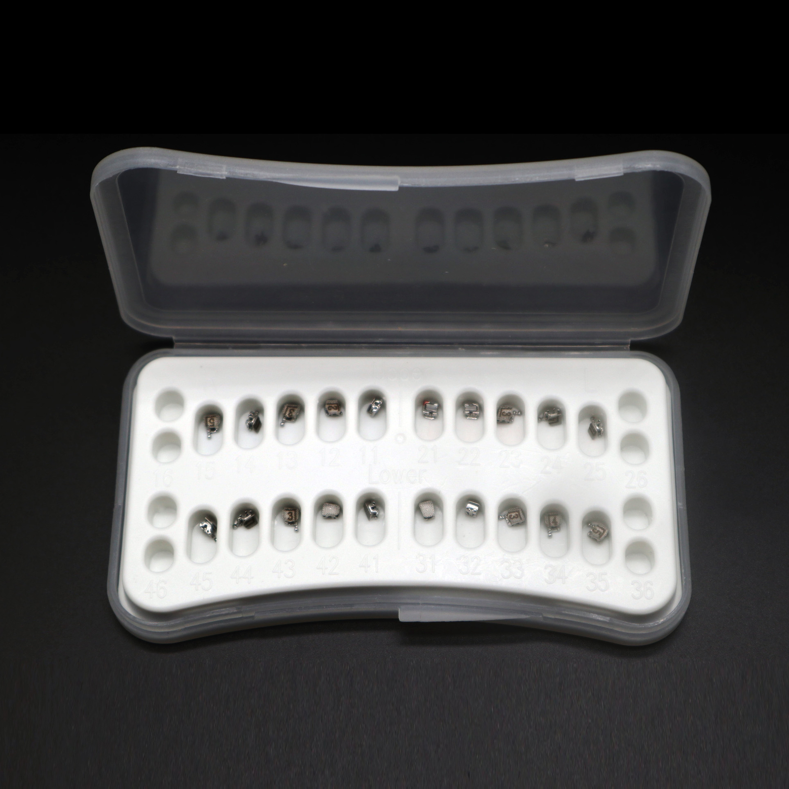 Orthodontic MINI Bracket MBT/ROTH Dental Metal Self-ligating Brace.022 345 Hook