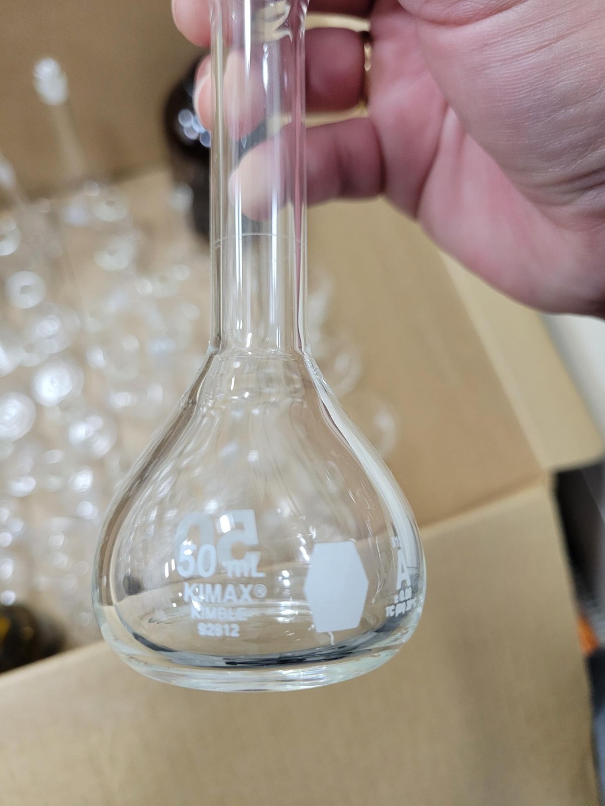 Kimax 50mL lab glassware (set of 3)