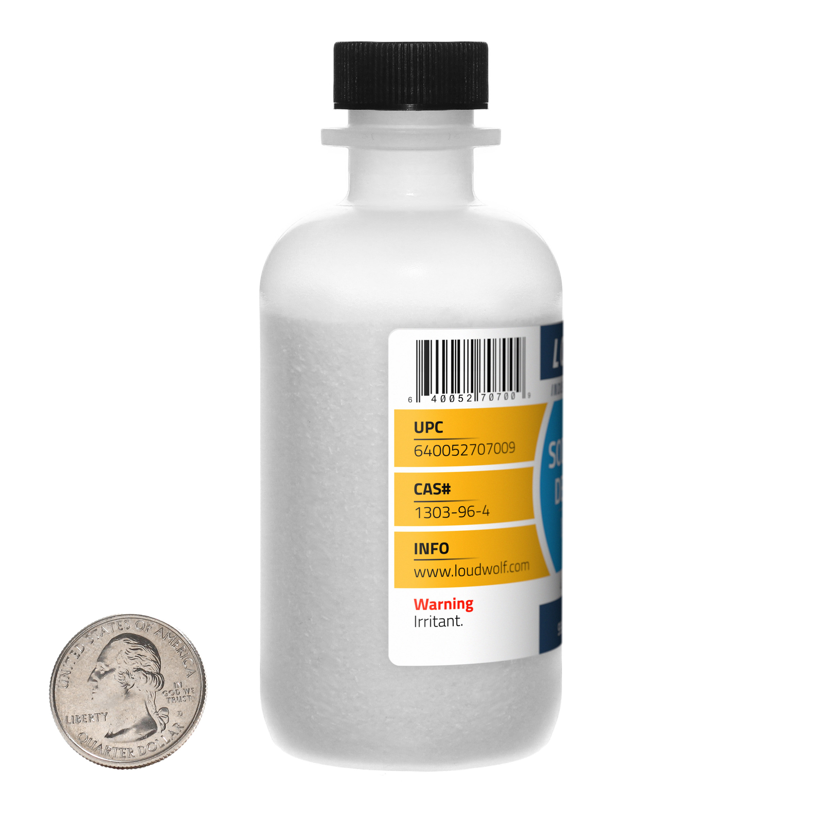 Sodium Borate Decahydrate / 1 Lb / 4 Bottles / 99.9% Reagent Grade / Fine Powder