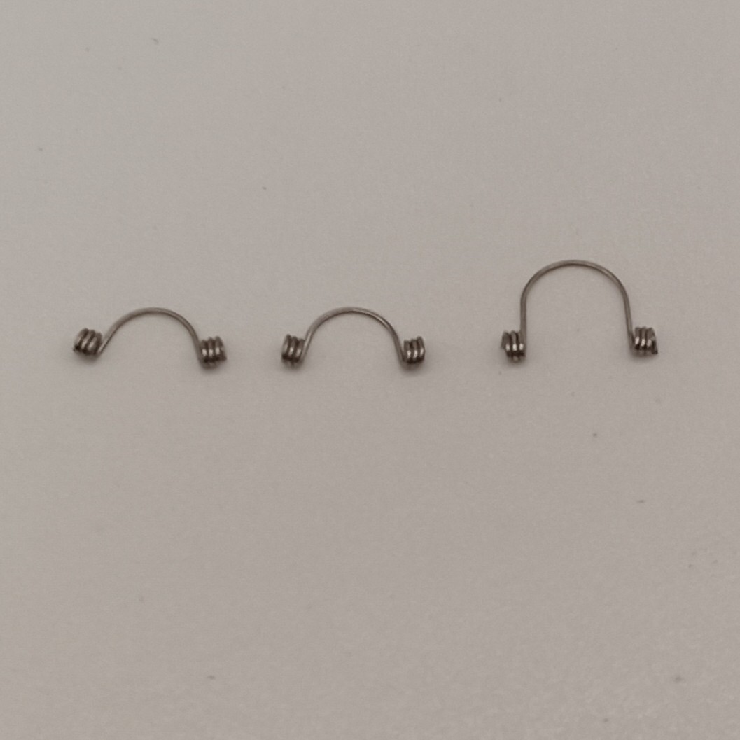 20 pcs Dental Orthodontic Anterior Tooth Torque Springs Rectangular 12 Size
