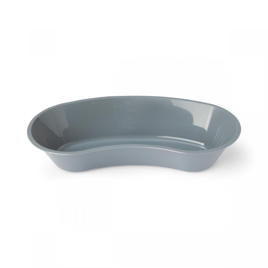 Medline Emesis Basin, Plastic, 16 ounces, Graphite, DYND80327