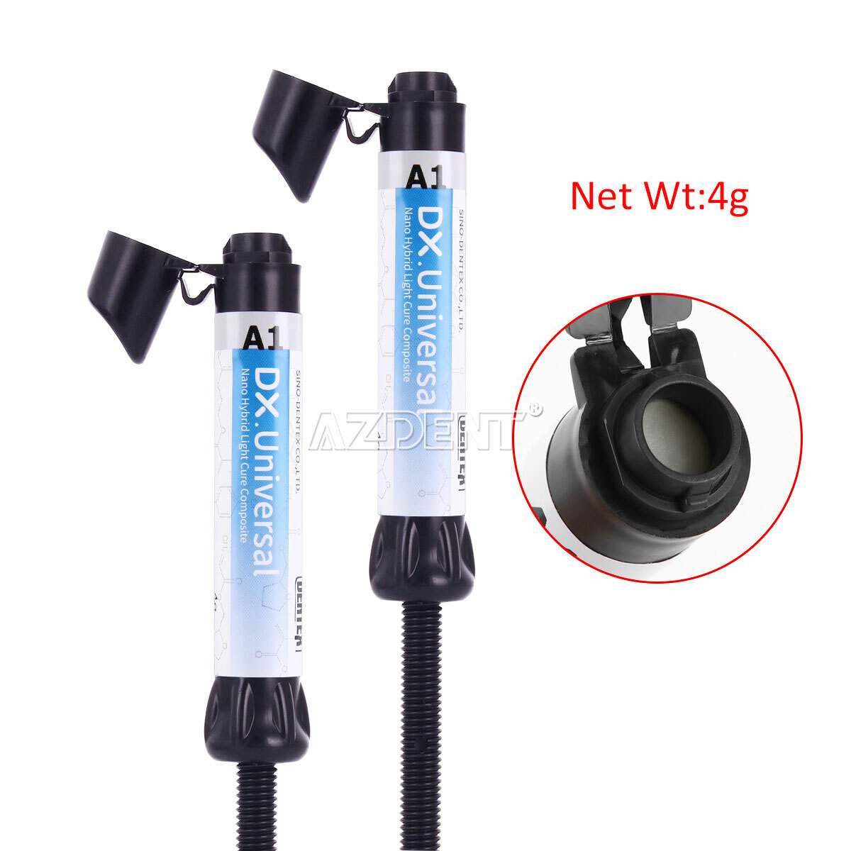 DX Dental Syringe Ultra Universal Curing Light Composite Resin A1 A2 A3 A3.5 B1