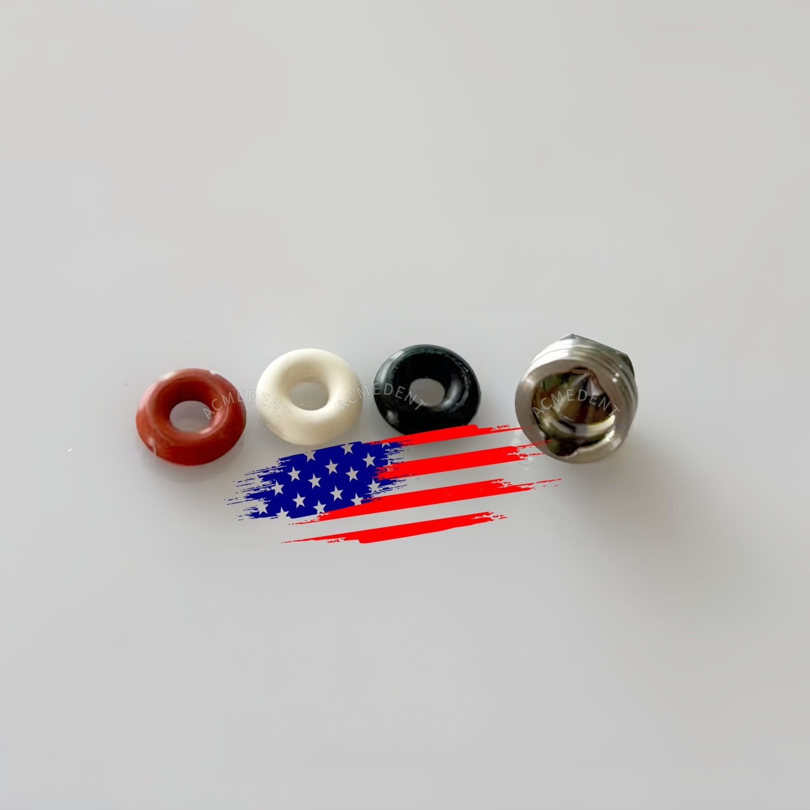 O-ring Caps Ring Dental Retention Cap Implant Fits Hiossen Ball Abutment Osstem