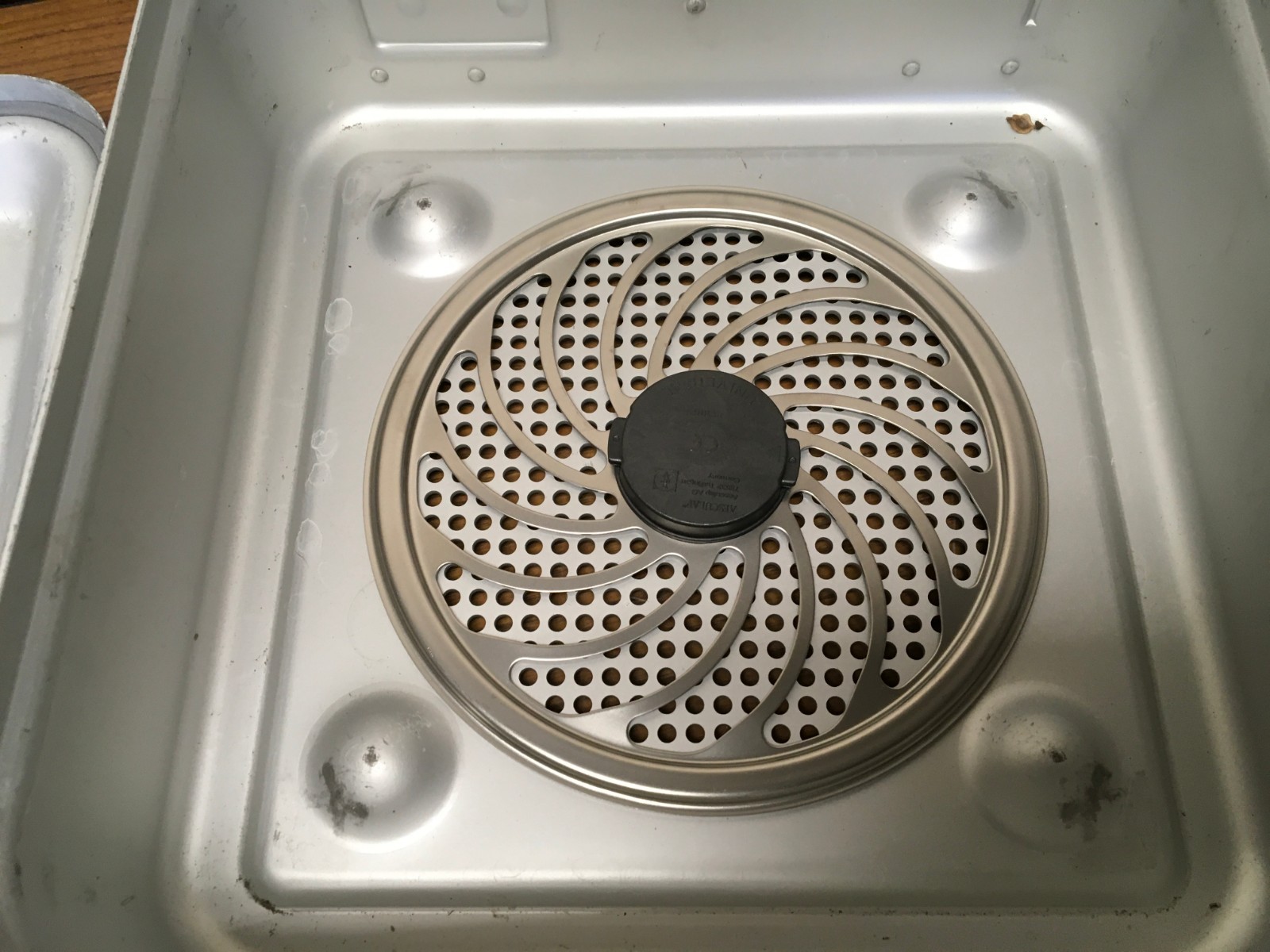 Aesculap JN340 Sterilization Case Lid Tray | Size 11”x11”x5.5