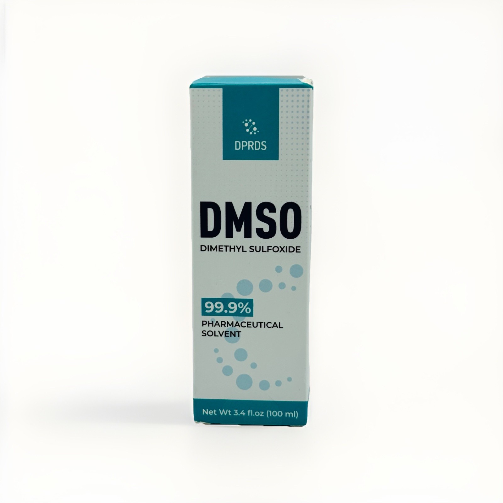 DPRDS DMSO Dimethyl Sulfoxide 99.9% 100ml 3.4 fl oz Ex 06/28 Box Damaged