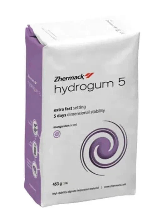 Dental Zhermack Hydrogum 5 Alginate Powder – 453g free shipping